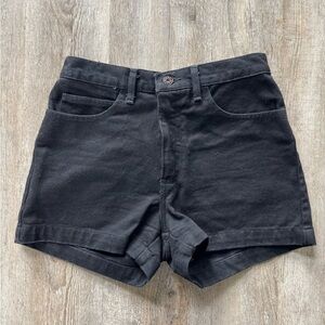 Guess Vintage Black Jean Shorts
